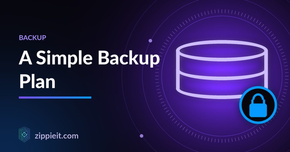 A Simple Backup Plan for a One- or Two-Person Business